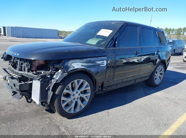 SALGS2RU2MA430535 2021 LAND ROVER RANGE ROVER Черный Вид спереди