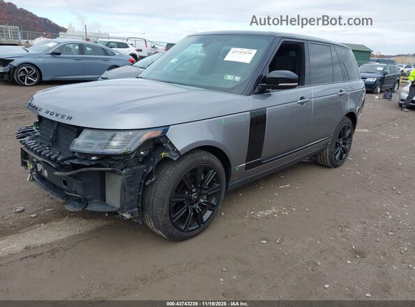 SALGS2RU3LA575193 2020 LAND ROVER RANGE ROVER Pewter Przód lewy