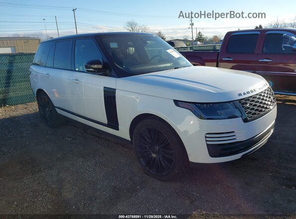 SALGS2RU3MA419737 2021 LAND ROVER RANGE ROVER White Delantero derecho