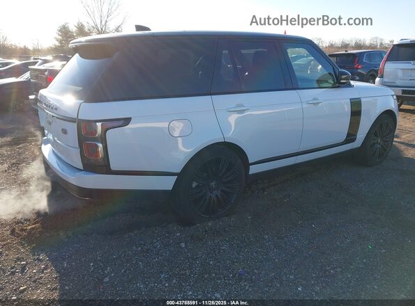 SALGS2RU3MA419737 2021 LAND ROVER RANGE ROVER White Trasero derecho