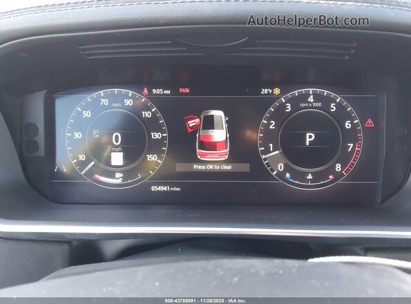 SALGS2RU3MA419737 2021 LAND ROVER RANGE ROVER White Vista de los asientos traseros