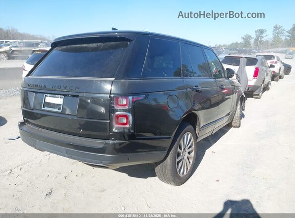SALGS2RU5LA585286 2020 LAND ROVER RANGE ROVER Black Հետևի աջ