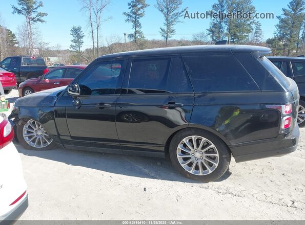 SALGS2RU5LA585286 2020 LAND ROVER RANGE ROVER Black Սալոնի հետևի տեսք