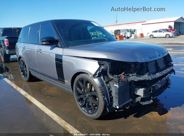 SALGS2RU8MA422228 2021 LAND ROVER RANGE ROVER Серый Передняя правая четверть