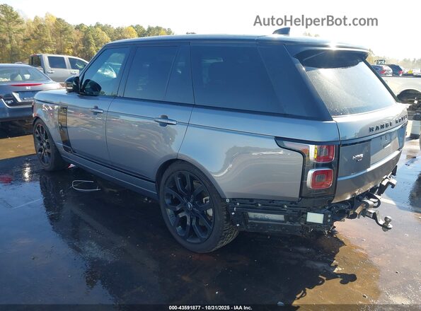 SALGS2RU8MA422228 2021 LAND ROVER RANGE ROVER Серый Задняя левая четверть