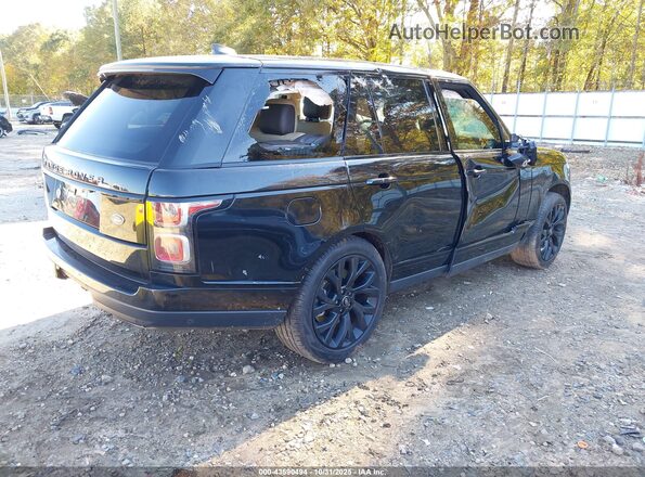 SALGS2RU8MA441703 2021 LAND ROVER RANGE ROVER Black უკანა მარჯვენა