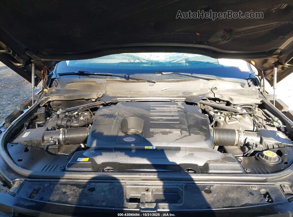 SALGS2RU8MA441703 2021 LAND ROVER RANGE ROVER Black უკანა ხედი