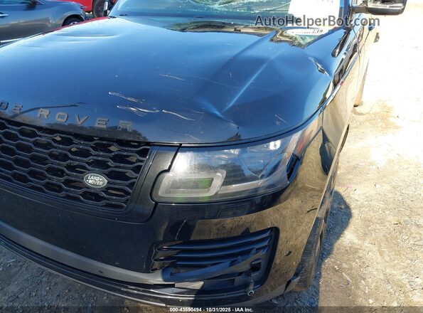 SALGS2RU8MA441703 2021 LAND ROVER RANGE ROVER Black უკანა სალონის ხედი