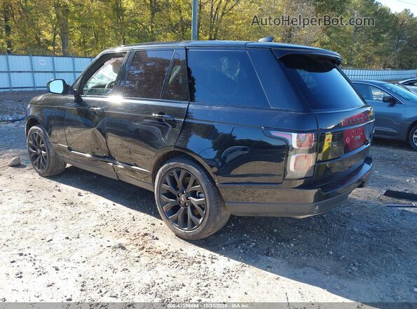 SALGS2RU8MA441703 2021 LAND ROVER RANGE ROVER Black უკანა მარცხენა