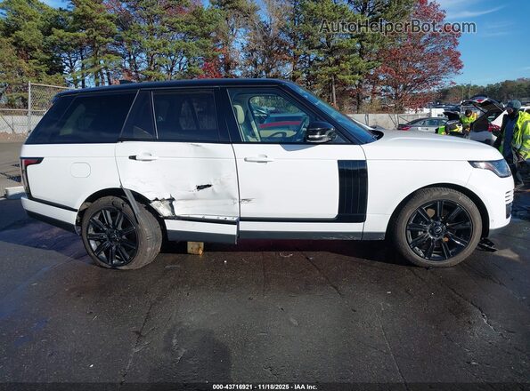 SALGS2RU9MA456243 2021 LAND ROVER RANGE ROVER White Սալոնի հետևի տեսք
