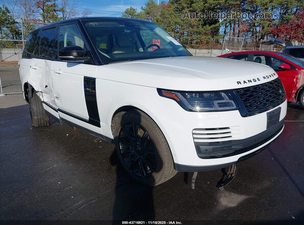 SALGS2RU9MA456243 2021 LAND ROVER RANGE ROVER White Առջևի աջ