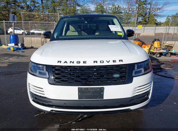 SALGS2RU9MA456243 2021 LAND ROVER RANGE ROVER White Սարքավորումների վահանակի տեսք