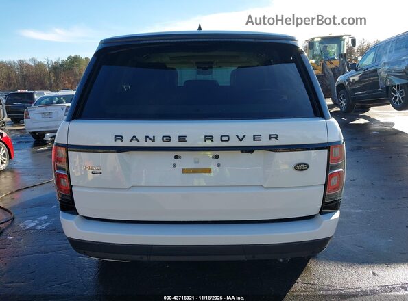 SALGS2RU9MA456243 2021 LAND ROVER RANGE ROVER White 