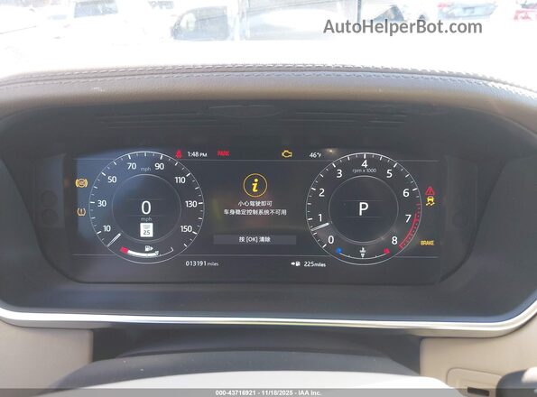 SALGS2RU9MA456243 2021 LAND ROVER RANGE ROVER White Հետևի նստատեղերի տեսք