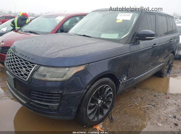 SALGS2SV2JA391069 2018 LAND ROVER RANGE ROVER Navy Vista frontal