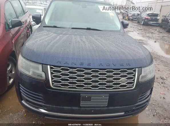 SALGS2SV2JA391069 2018 LAND ROVER RANGE ROVER Navy Vista del cuadro de instrumentos