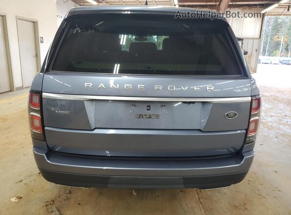 SALGS2SV3JA392313 2018 LAND ROVER RANGE Silver Vista trasera