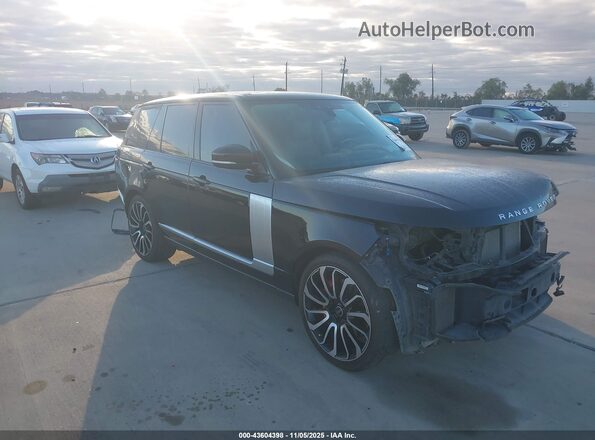 SALGS2SV5JA389901 2018 LAND ROVER RANGE ROVER Black Front right