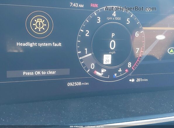 SALGS2SV5JA389901 2018 LAND ROVER RANGE ROVER Black 