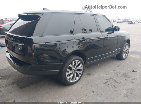 SALGS2SV9KA550719 2019 LAND ROVER RANGE ROVER Черный Задняя правая четверть
