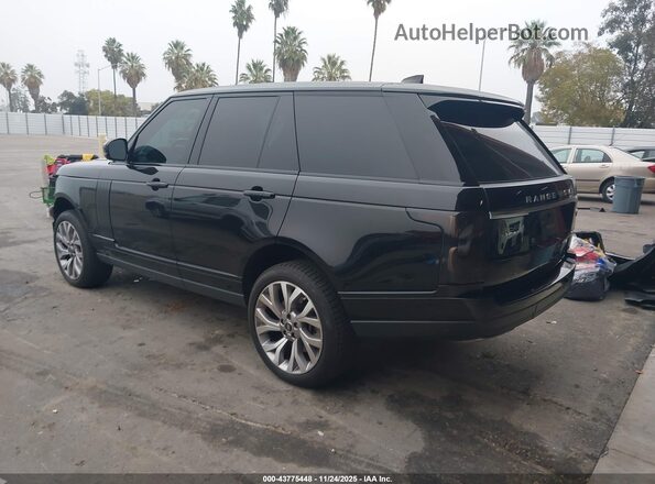 SALGS2SV9KA550719 2019 LAND ROVER RANGE ROVER Черный Задняя левая четверть