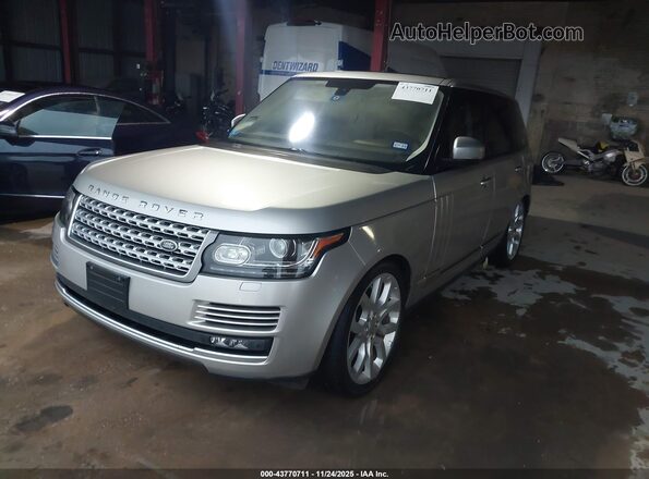 SALGS2VF7GA283673 2016 LAND ROVER RANGE ROVER Серый Передняя левая четверть