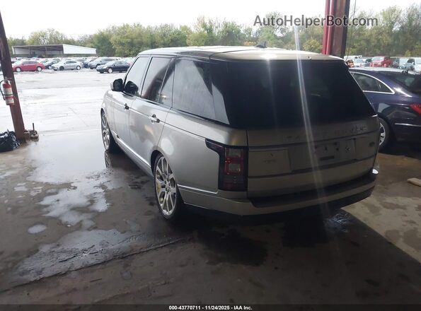 SALGS2VF7GA283673 2016 LAND ROVER RANGE ROVER Серый Задняя левая четверть