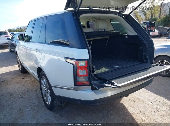 SALGS2VFXGA257049 2016 LAND ROVER RANGE ROVER White Rear left