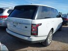 2016 Land Rover Range Rover 3.0l V6 Supercharged Hse White vin: SALGS2VFXGA257049 2016 Land Rover Range Rover 3.0l V6 Supercharged Hse White vin: SALGS2VFXGA257049