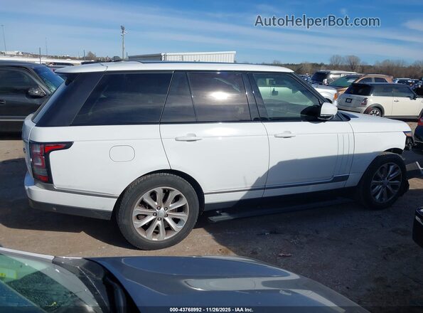 SALGS2VFXGA257049 2016 LAND ROVER RANGE ROVER White 360 interior view