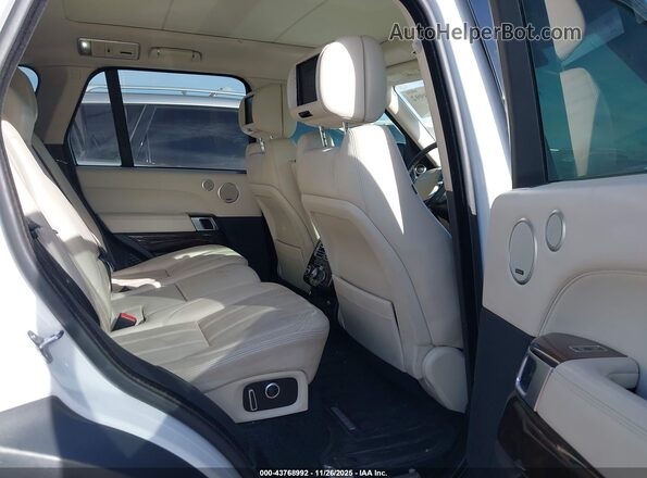 SALGS2VFXGA257049 2016 LAND ROVER RANGE ROVER White VIN sticker view
