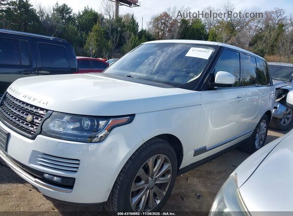 SALGS2VFXGA257049 2016 LAND ROVER RANGE ROVER White 