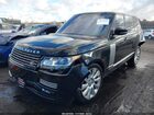2017 Land Rover Range Rover 5.0l V8 Supercharged Черный vin: SALGS5FE1HA351703