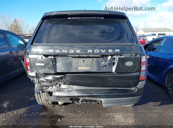 SALGS5FE1HA351703 2017 LAND ROVER RANGE ROVER Черный 