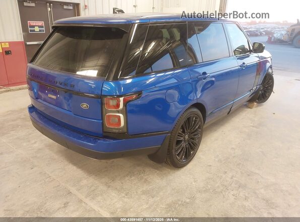 SALGS5SE9LA413203 2020 LAND ROVER RANGE ROVER Синий Задняя правая четверть