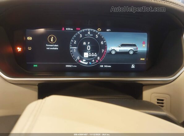 SALGS5SE9LA413203 2020 LAND ROVER RANGE ROVER Синий Вид задних сидений