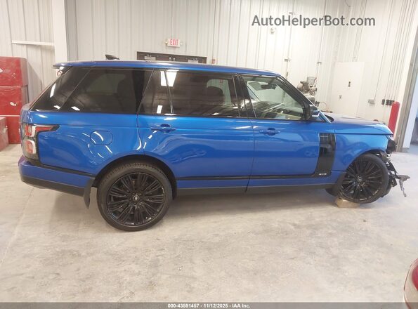 SALGS5SE9LA413203 2020 LAND ROVER RANGE ROVER Синий Вид задней части салона