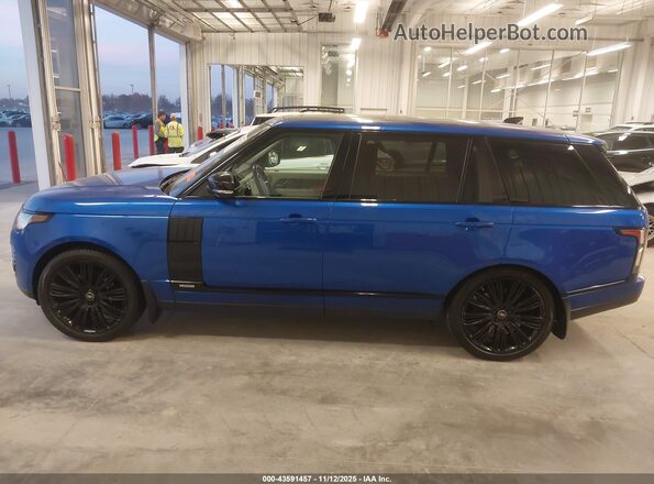 SALGS5SE9LA413203 2020 LAND ROVER RANGE ROVER Синий Панорамный вид салона 360°