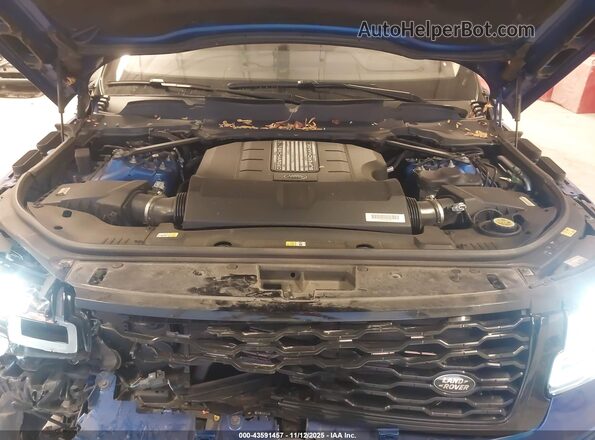 SALGS5SE9LA413203 2020 LAND ROVER RANGE ROVER Синий Вид сзади