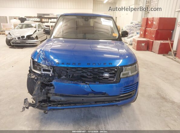 SALGS5SE9LA413203 2020 LAND ROVER RANGE ROVER Синий Вид щитка приборов