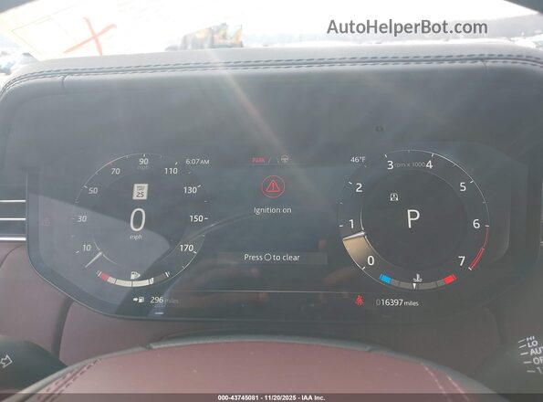 SALK1BE73PA035510 2023 LAND ROVER RANGE ROVER Gray Widok tylnych siedzeń