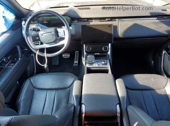 SALKP9FU5NA003148 2022 LAND ROVER RANGE Black Вид панелі приладів