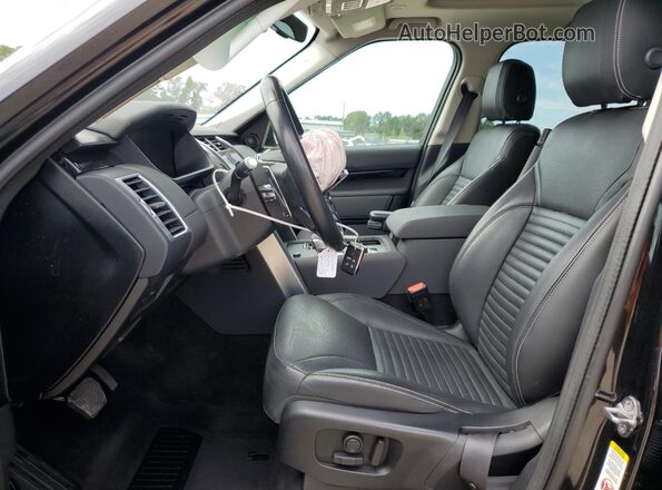 SALRJ2EX7N2462341 2022 LAND ROVER DISCOVERY Черный Вид салона спереди