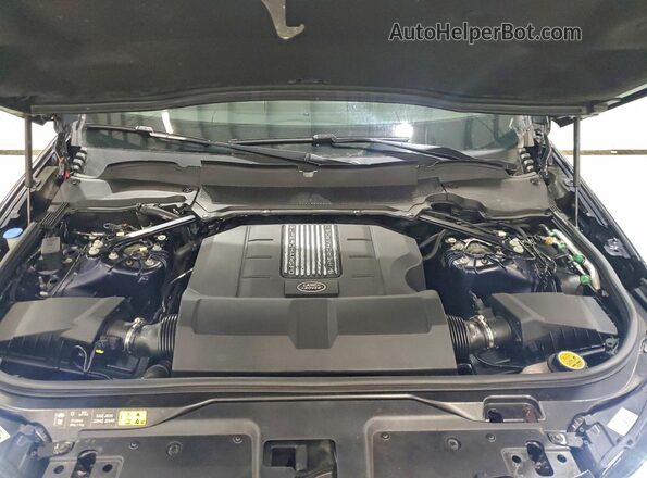SALRR2RV8L2426883 2020 LAND ROVER DISCOVERY Blue Widok komory silnika