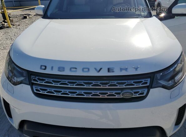 SALRT2RV3JA072534 2018 LAND ROVER DISCOVERY White Vista del compartimento del motor