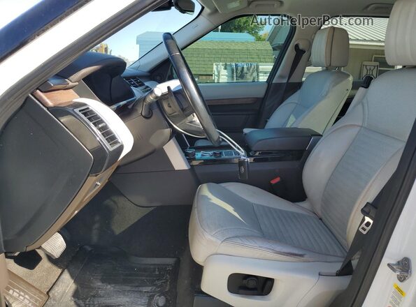 SALRT2RV3JA072534 2018 LAND ROVER DISCOVERY White Vista interior delantera