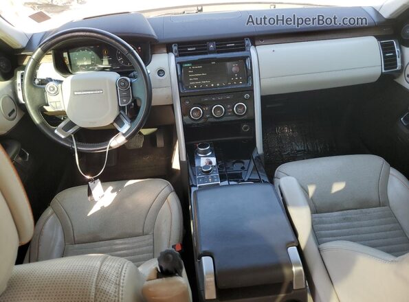 SALRT2RV3JA072534 2018 LAND ROVER DISCOVERY White Vista del salpicadero