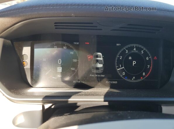 SALRT2RV3JA072534 2018 LAND ROVER DISCOVERY White Vista del cuadro de instrumentos