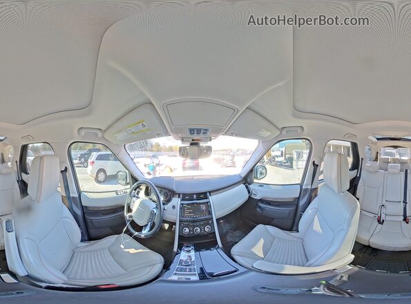 SALRT2RV3JA072534 2018 LAND ROVER DISCOVERY White Vista interior de 360 grados