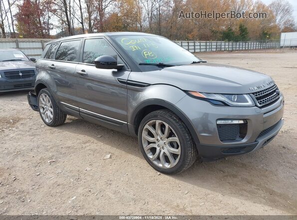 SALVP2BGXHH207203 2017 LAND ROVER RANGE ROVER EVOQUE Серый Передняя правая четверть